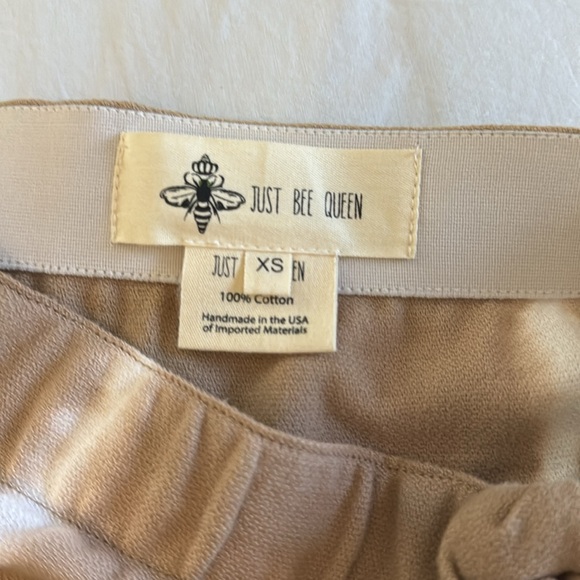 Just Bee Queen - JBQ Women’s Tulum Tie-Dye Skirt in tan, size XS, only worn once - Picture 6 of 10